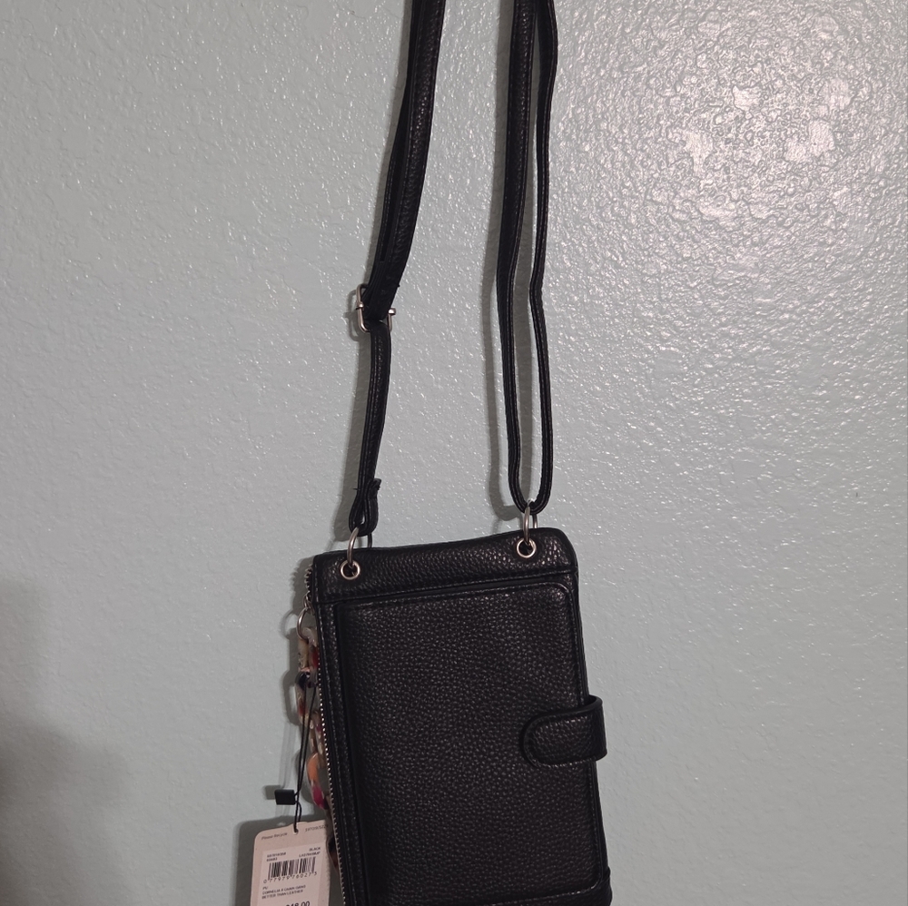 Mundi Black Women's Cornelia Bag with Multicolor Chain - Vegan Material - Picture 6 of 15